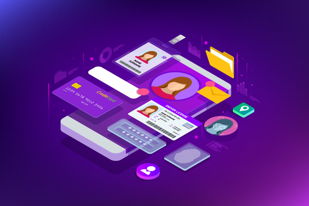Concept illustration of digital identity. Image credit: iStock