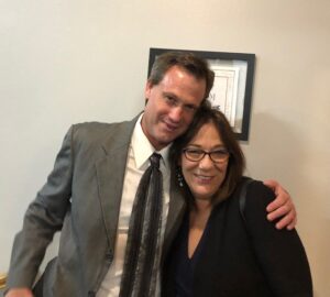 Holbrook with Susan Goldsmith