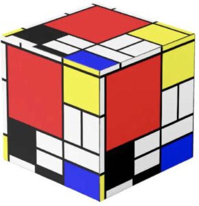 A Mondrian Cube