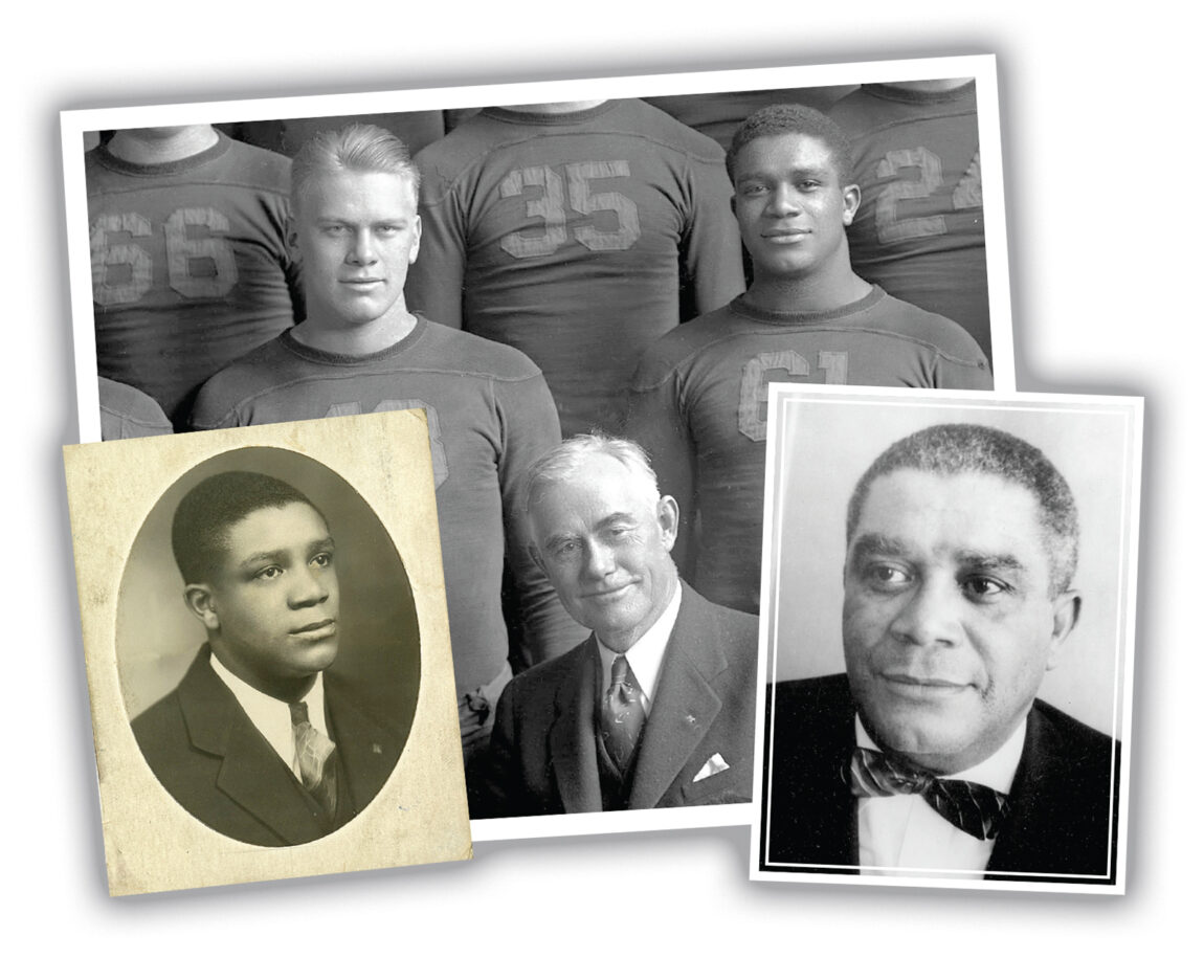 Portraits and team photo of Willis Ward