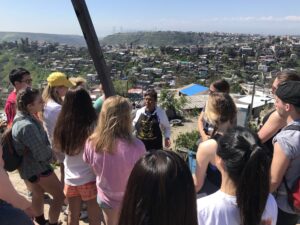 Group of students in Tijuana, Mexico. Image credit: Personal Archive