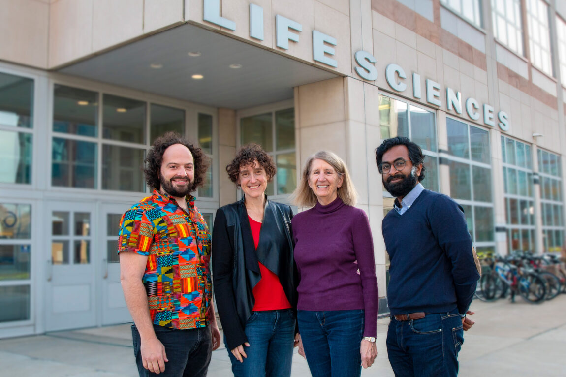 Photo of Michael Cianfrocco, Melanie Ohi, Janet Smith and Shyamal Mosalaganti 