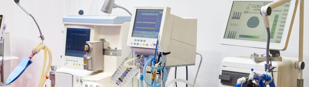 Ventilators. Image credit: Getty Images