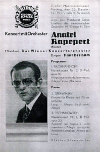 A concert ad
