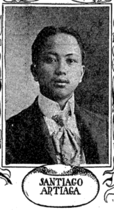 Santiago Artiaga portrait, young