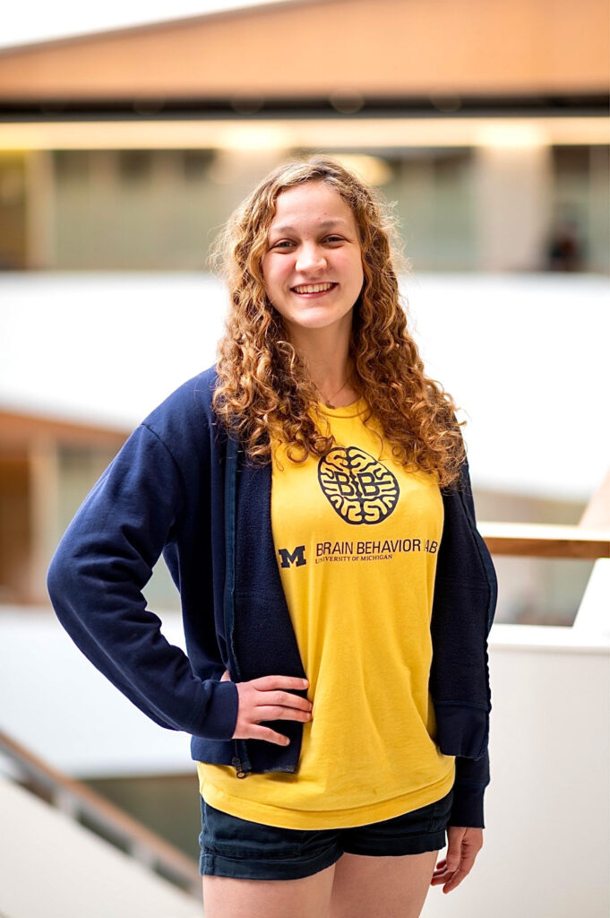 Jordan Raschi, who is set to graduate with a degree from the School of Kinesiology, plans to attend medical school and become a doctor. (Photo courtesy of Jordan Raschi)