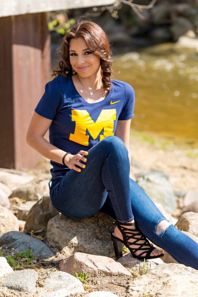 Mariah Bobo dedicated her Saturdays and summers to the Wolverine Pathways program and is set to graduate as part of its first cohort. (Photo courtesy of Mariah Bobo)