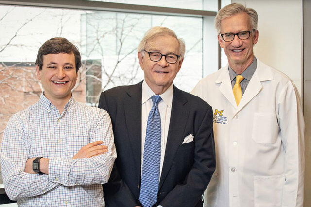 Photo of Jason Miller, James Grosfeld, and Mark Johnson