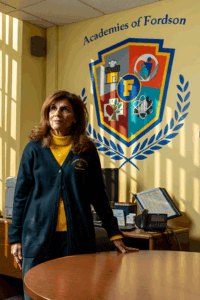 UM-Dearborn alumna Heyam Alcodray is Fordson's principal.
