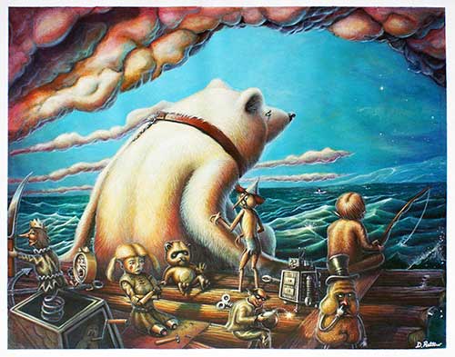 We Bear. Artist Daryl Rattew