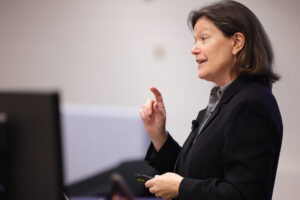 Robotics Department Chair Dawn Tilbury. Image credit: Brenda Ahearn, Michigan Engineering