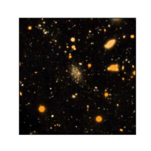 A new satellite galaxy in the Messier 81 group. With only 100,000 stars, this is the faintest known member of the Messier 81 group and is one of the very faintest galaxies discovered outside the Milky Way’s immediate environment.&nbsp;Image credit: Eric Bell, University of Michigan, with the Subaru Telescope