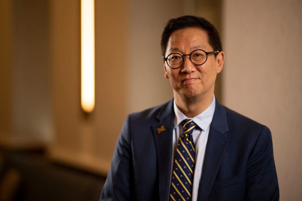 Santa J. Ono, the president and vice chancellor of the University of British Columbia, has been named the 15th president of the University of Michigan. (Roger Hart, Michigan Photography)
