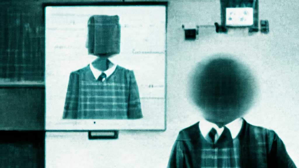 AI-generated concept image depicting Anonymous reporting systems in schools conceptual stock