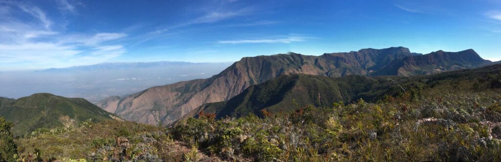Panoramic view of the Serranía del Perijá in Colombia, where a vertebra was found in 1943. The vertebra has allowed for scientists to identify a new species of sauropod, the Perijasaurus lapaz. Image credit: Jeff Wilson Mantilla, University of Michigan