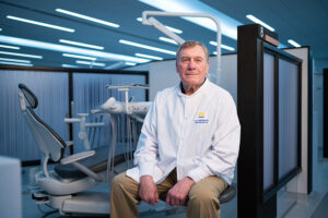 Dr. Howard Hamerink, associate director of Community Based Dental Education at the U-M Dental School, who started the clinic a decade ago.
