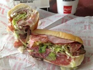 Jimmy John's Gigantic Gargantuan sandwich