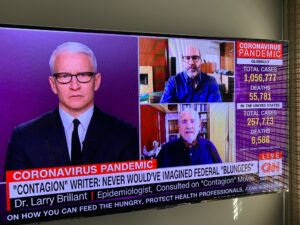 Larry Brilliant on CNN