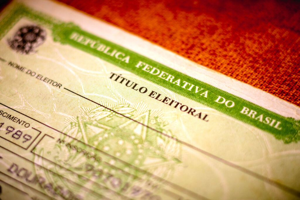 Voter License (Título Eleitoral) in Brazil. Image credit: iStock
