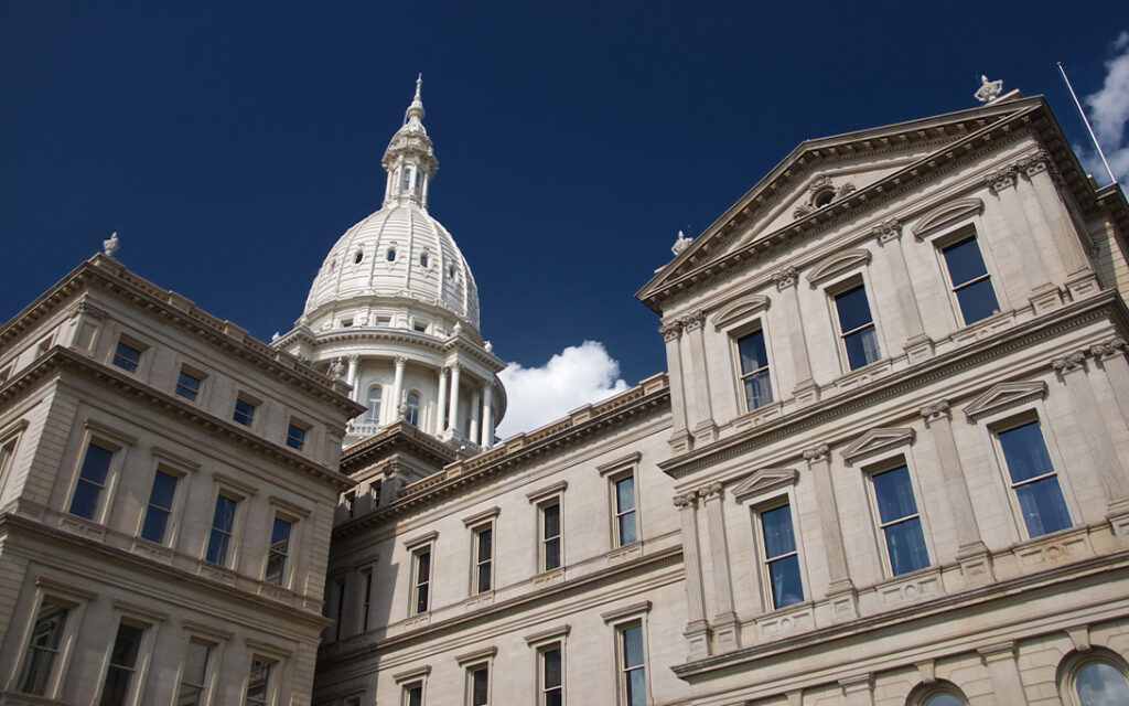 Michigan State Capital Building. Image courtesy: CLOSUP