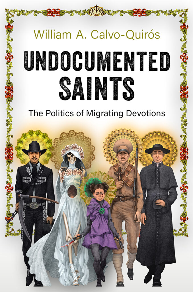 Book cover art: "Undocumented Saints"