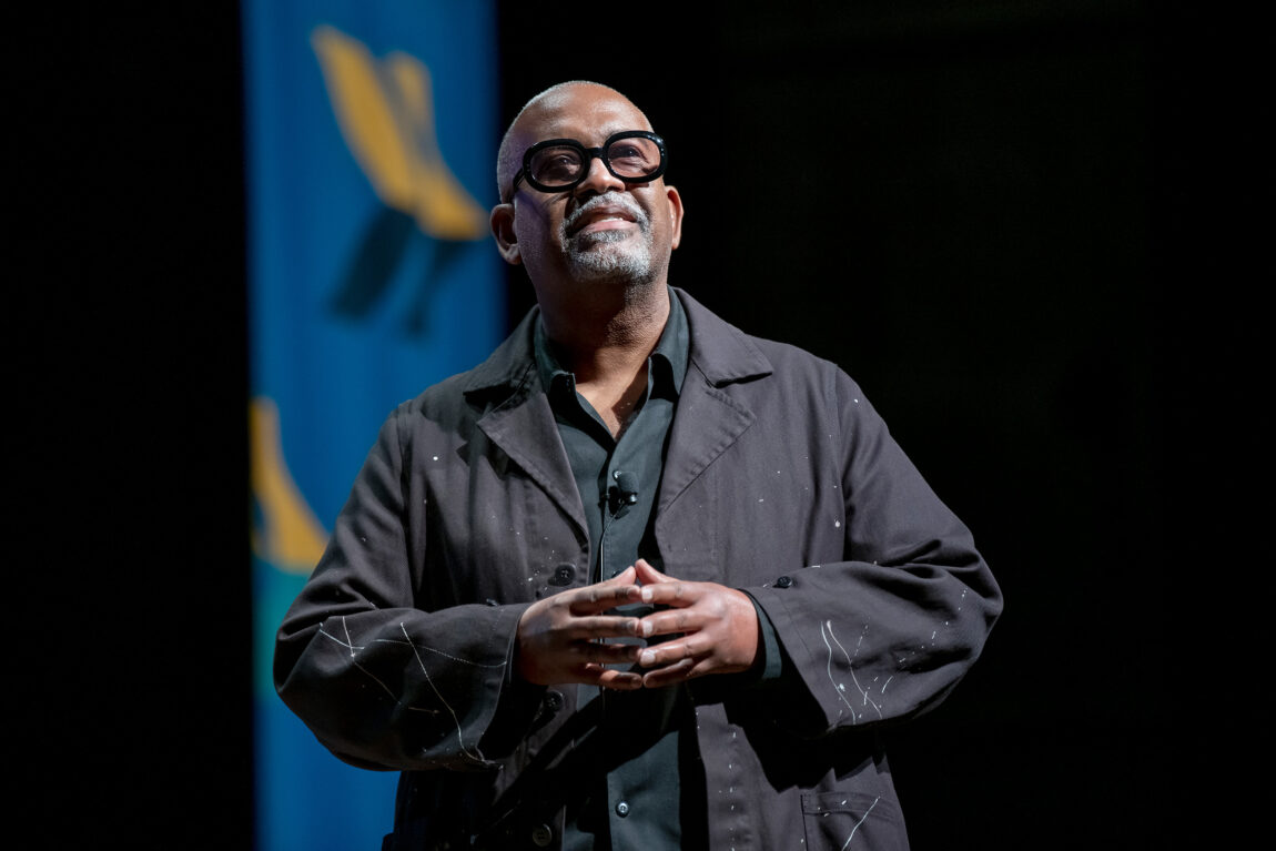 Boyd, the Katherine and Frank Price Endowed Chair for the Study of Race and Popular Culture and professor of cinema and media studies at the University of Southern California, spoke about the power of movies, music, art and other mediums to create connections across cultures. (Photo by Lon Horwedel)
