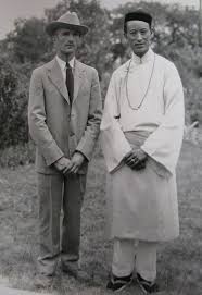 Walter Koelz and Thakur Rup Chand (Credit: Bentley Historical Library)