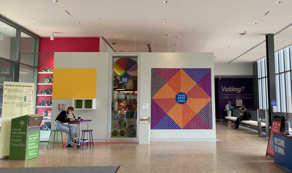 Creative Campus Voting Project spaces. Image courtesy: Creative Campus Voting Project