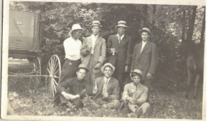 George Mamagona and friends