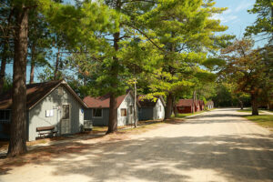 Cabins at the U-M Biological Station