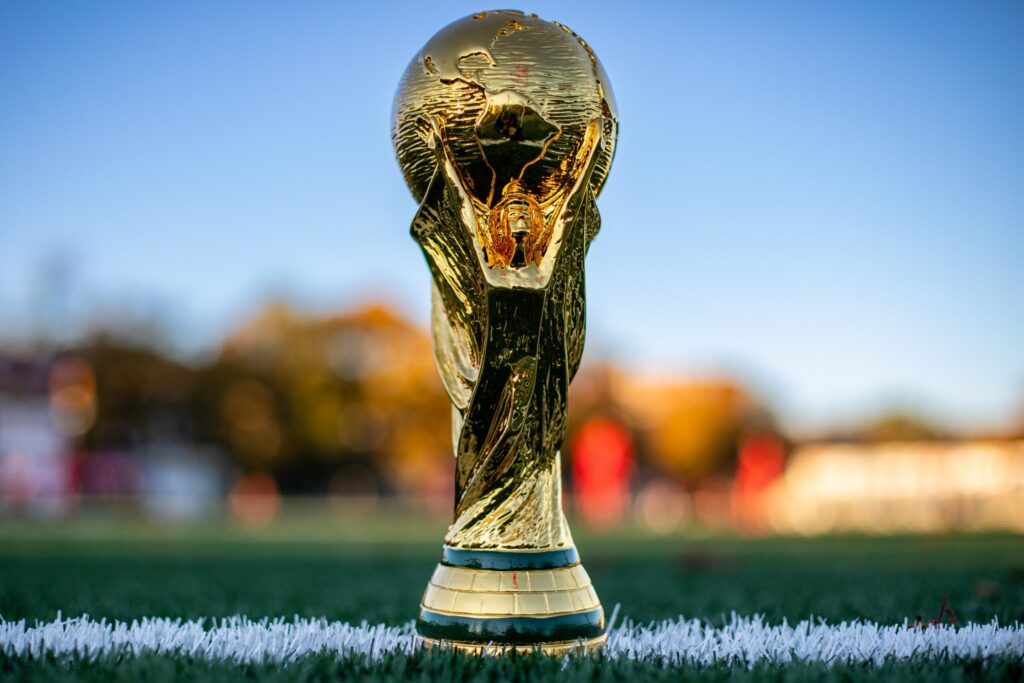 FIFA World Cup Trophy. Image credit: Rhett Lewis, Unsplash