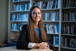 Elisabeth Gerber, the Jack L. Walker Jr. Collegiate Professor of Public Policy and director of the Program in Practical Policy Engagement at the Ford School, said that studying policy alternatives is an important part of the coursework. Image credit: Eric Bronson, Michigan Photography