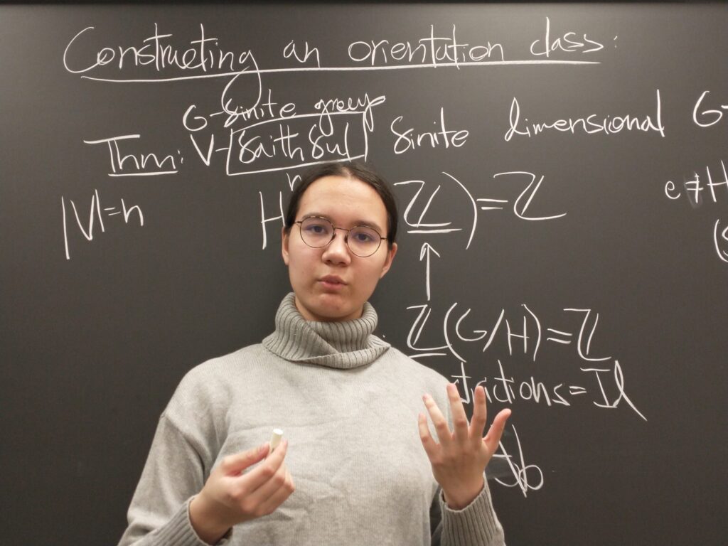 U-M Sophie Kriz was awarded an Honorable Mention for the 2023 Morgan Prize.