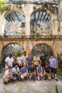 Students and faculty in Cuba