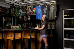 Emily Hengstebeck heads sales at Beards Brewery in Petoskey now. But back in 2014, when she was just getting started in the industry, she heard about Fermenta from a friend. "And I was like, 'That sounds right up my alley.'" Image credit: Eric Bronson, Michigan Photography
