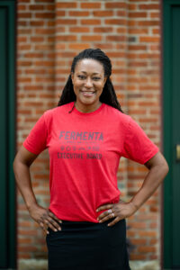 Barb Baker, current president of Fermenta, said that there's a lack of equity in the industry. "What we're doing is we're trying to help bring equity in our small way," Image credit: Eric Bronson, Michigan Photography