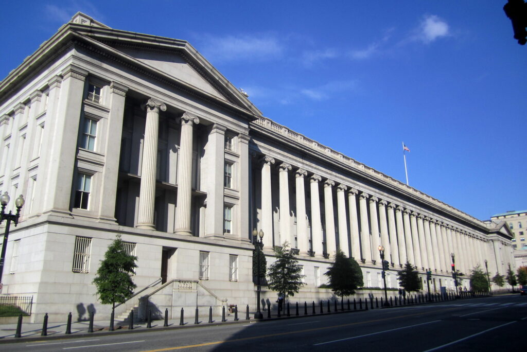 Washington DC: Department of Treasury - East Wing. Image credit: Wally Gobetz, Flickr.com