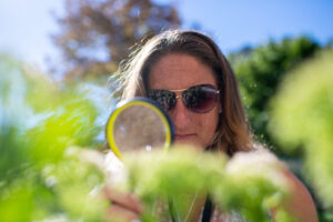 Amy Klopf participated twice in the Dow Innovation Teacher Fellowship, a program created for K-12 teachers of all disciplines interested in teaching sustainability issues. Image credit: Eric Bronson, Michigan Photography