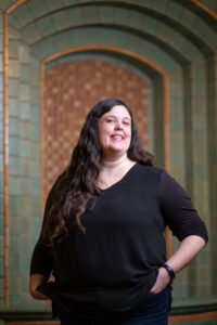 Emily Schaller, U-M program manager for the Dow Innovation Teacher Fellowship. Image credit: Eric Bronson, Michigan Photography
