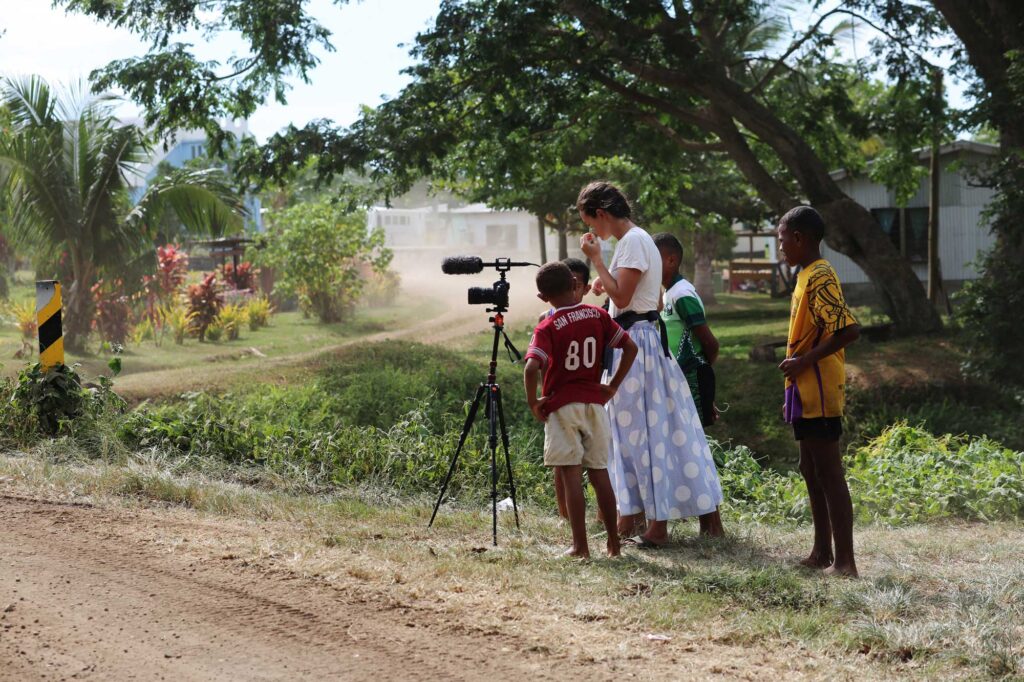 Ellie Schmidt in Fiji