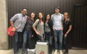 The study team in Mexico City, June 2019. From left to right, David Palma, Paloma Contreas, Elizabeth F.S. Roberts, Ana Bernal Garcia, Ernesto Martinez, Alyssa Huberts. Image courtesy: Research Center for Group Dynamics