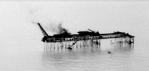A forward-looking infrared (FLIR) camera shows hydrocarbon emissions from cold venting and an unknown piece of equipment at a central hub facility in the Gulf of Mexico. Image courtesy: Alan Gorchov Negron