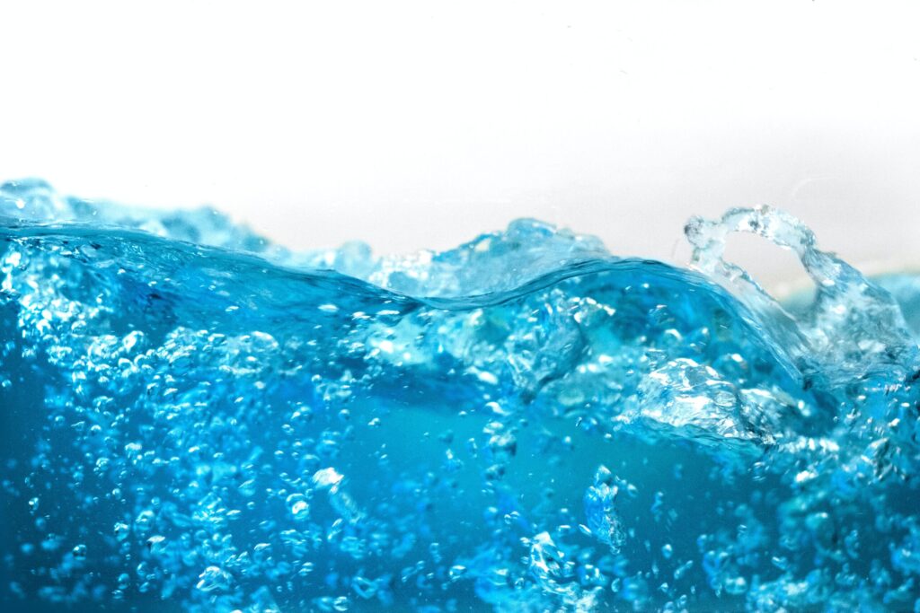 Bubbling water. Image credit: Daniel Sinoca, Unsplash