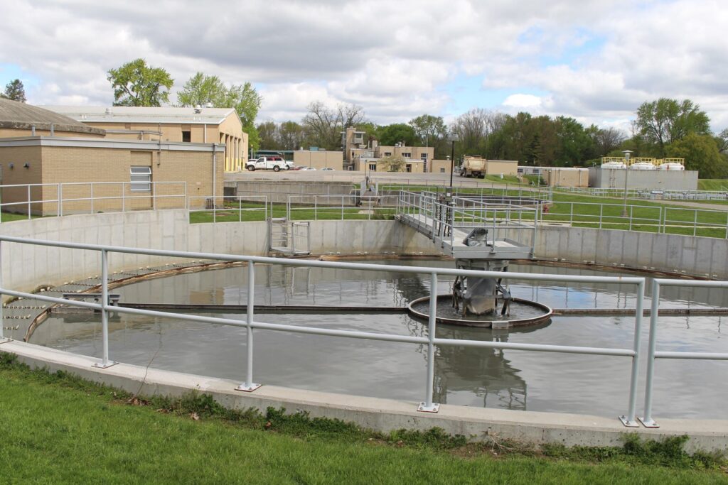 Jackson Wastewater Treatment Plant on Lansing Avenue. Image courtesy: City of Jackson