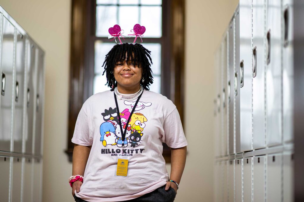 Lia Benning, an 11th grader at Marygrove, said she found Rock's humble approach inspiring.
