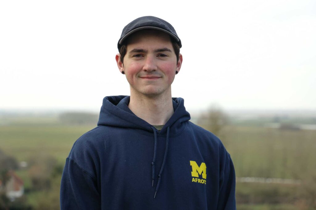 Air Force cadet David Walsh