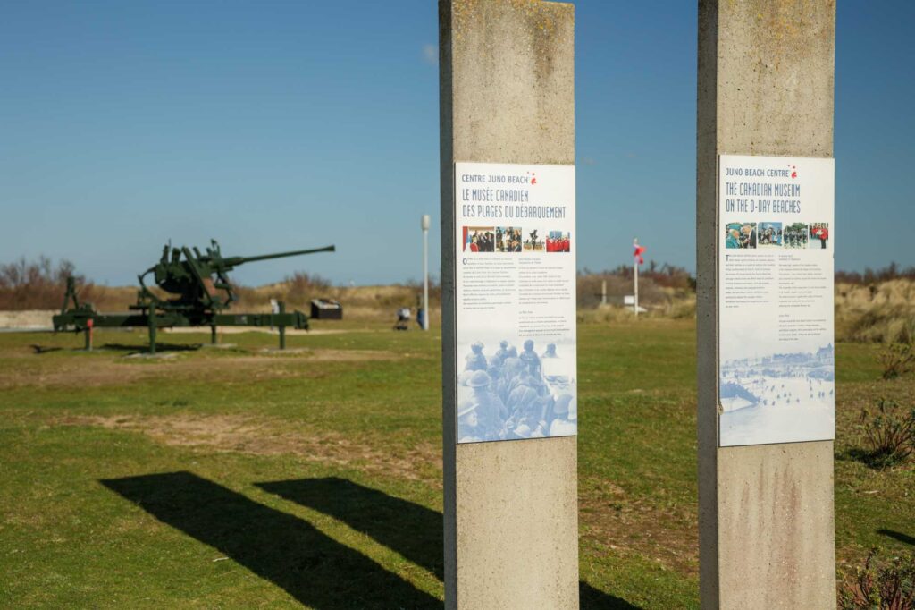 The Canadian Museum on the D-Day beaches