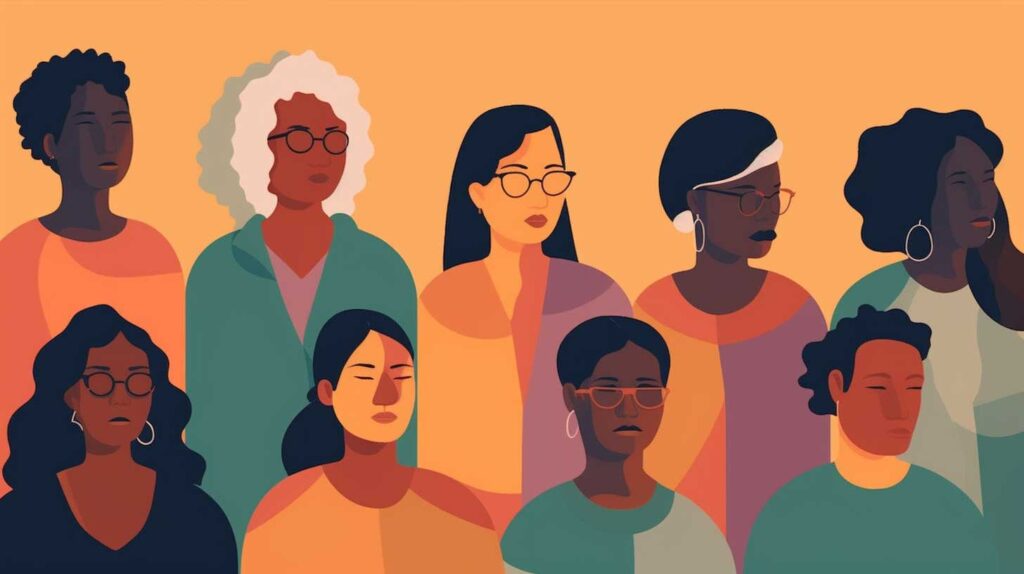 Concept illustration of Latino people. Image credit: Nicole Smith, made with Midjourney