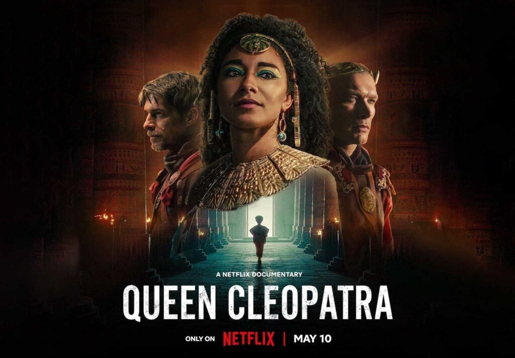Promotional image of Queen Cleopatra. Image courtesy: Netflix