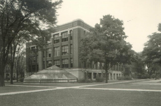 U-M’s Department of Conservation was housed in the Kraus Natural Science Building when Speigner was a graduate student. (Bentley Historical Library)